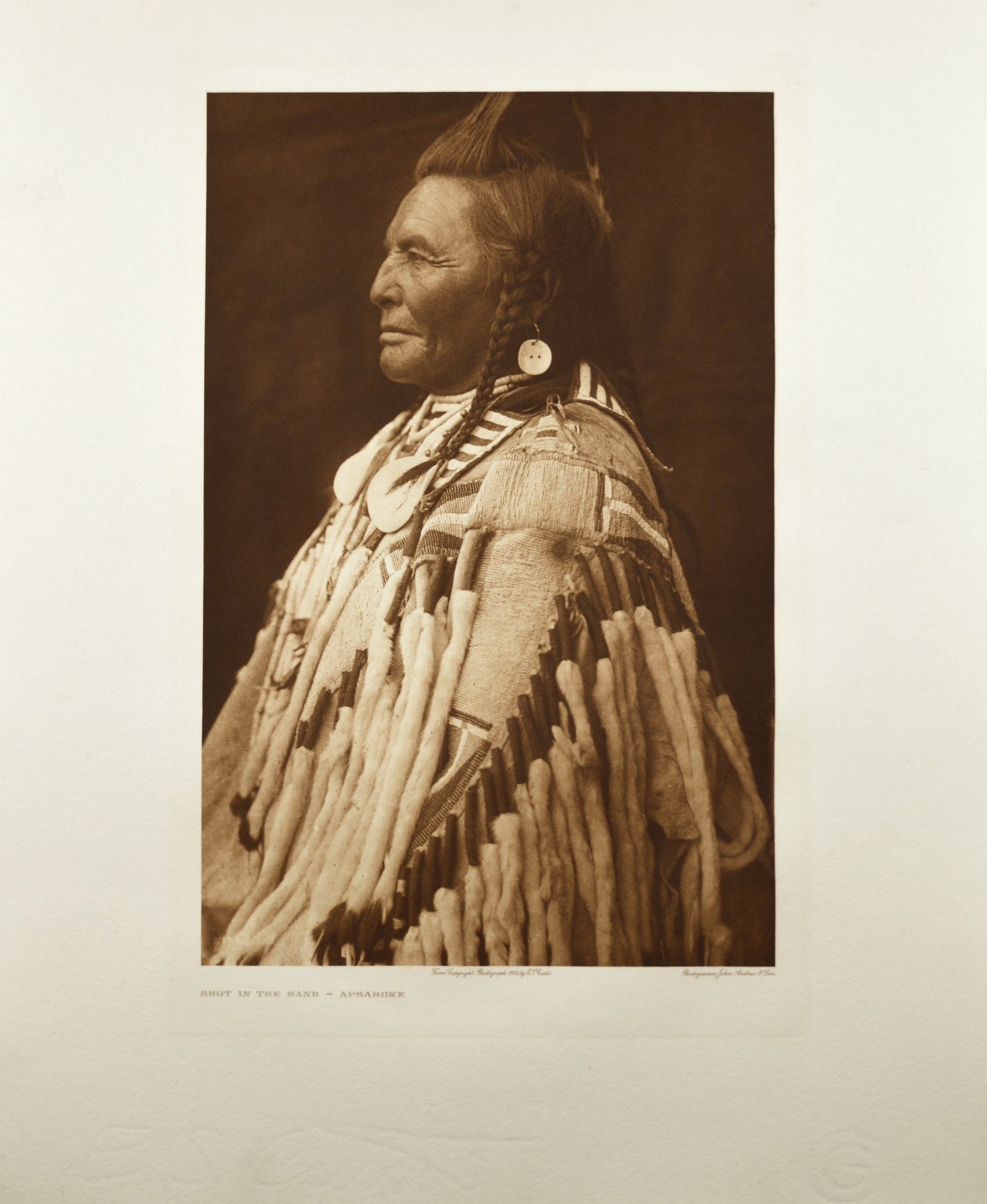 Shot In The Hand - Apsaroke