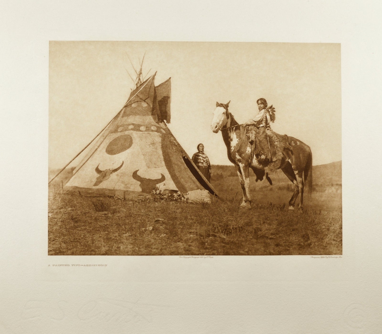 A Painted Tipi - Assiniboin