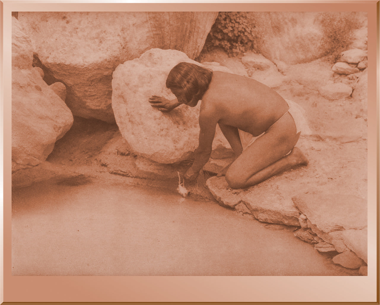 Depositing a Prayer Stick