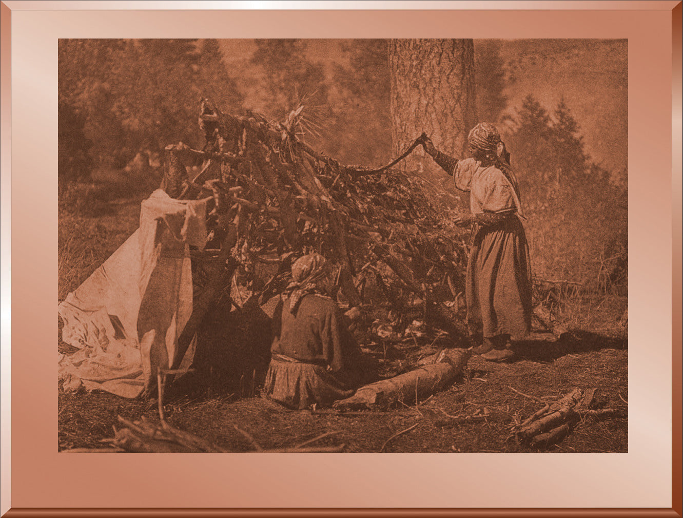 Drying Meat - Flathead