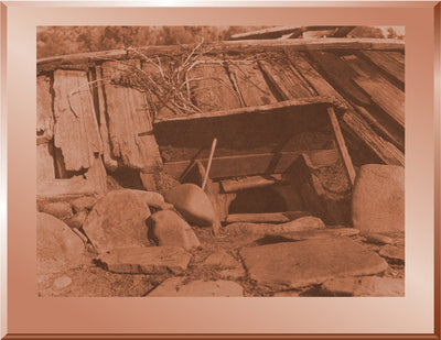 Entrance to a Yurok Sweat House