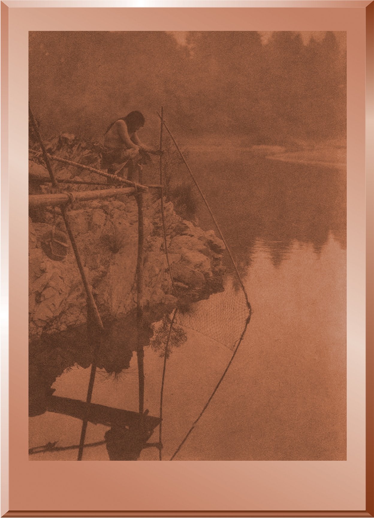 Fishing from a Platform