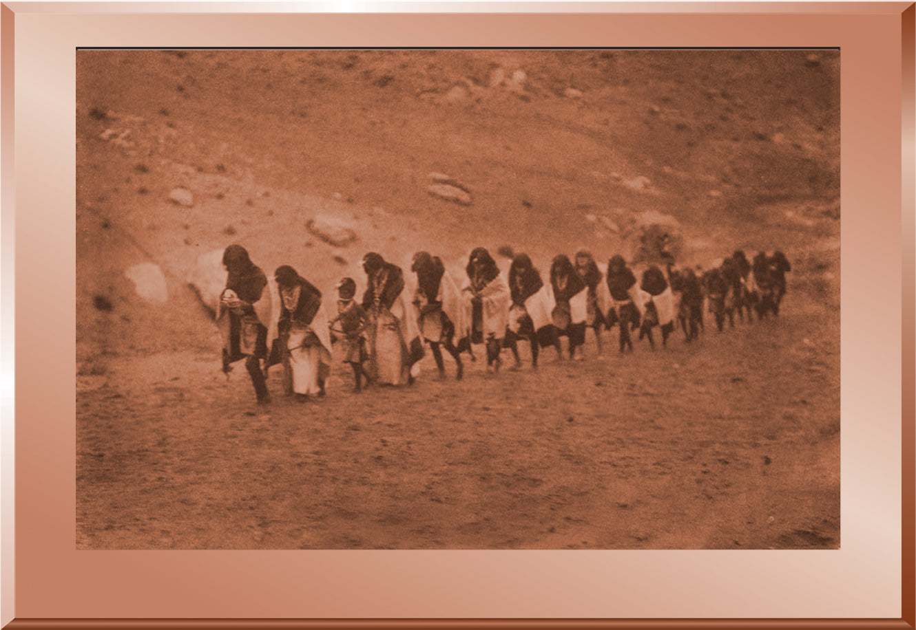 Flute Dancers Approaching the Spring