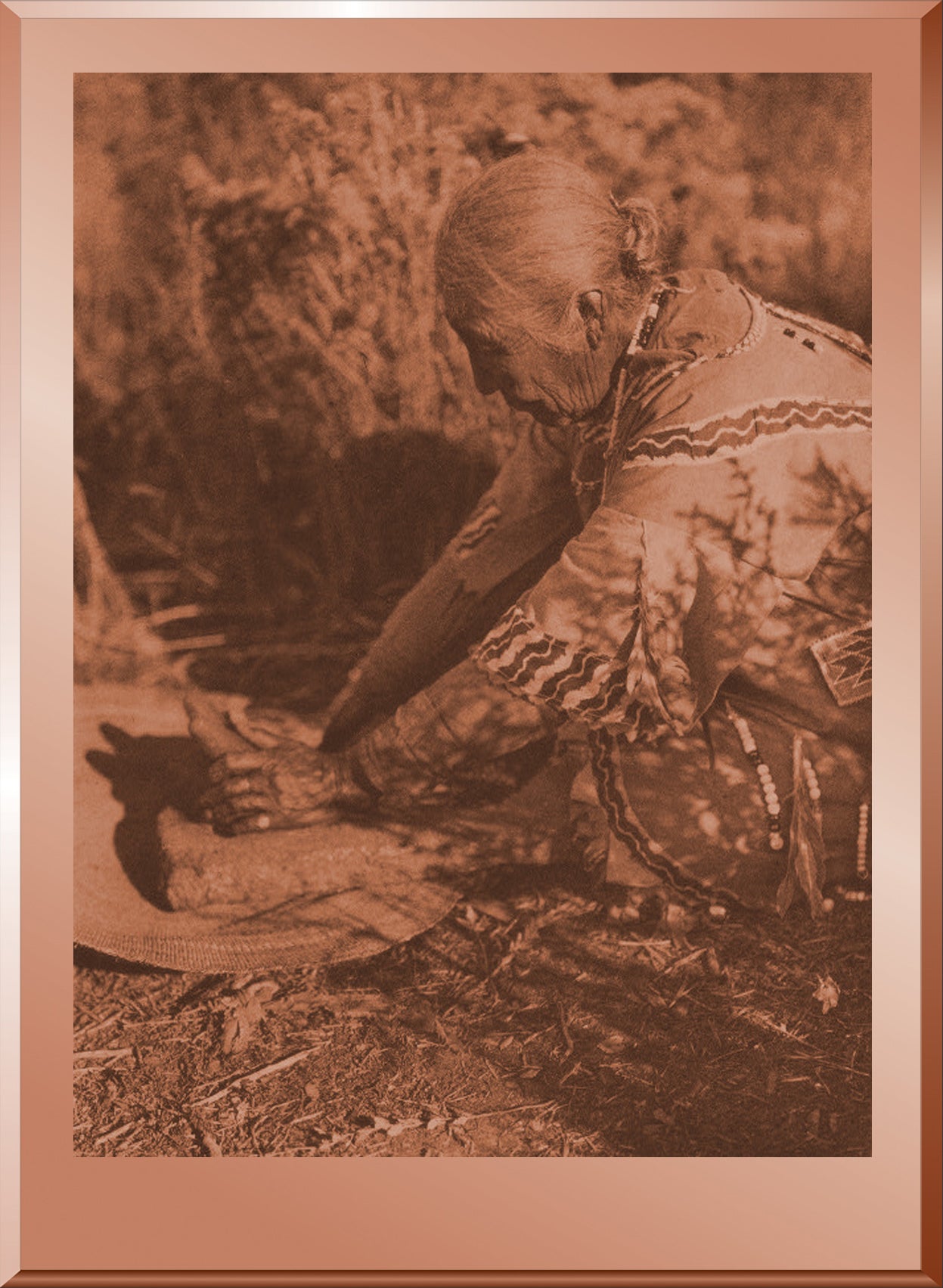 Grinding Wokas - Klamath