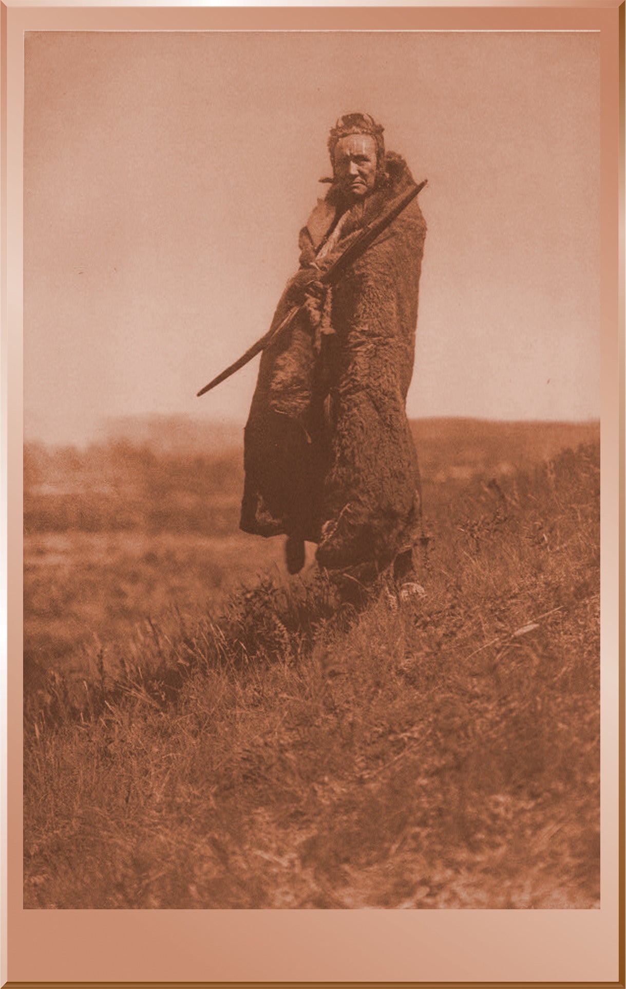 A Grizzly Bear Brave - Piegan