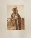 Hamasaka in Tluwulahu Costume with Speaker's Staff - Qagyuhl - Kwakiutl