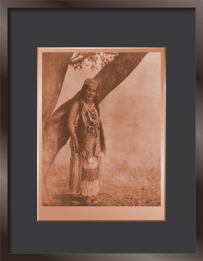 Hupa Woman in Primitive Costume