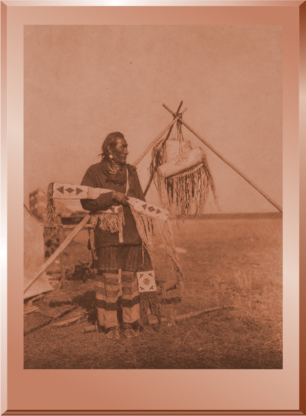 In a Blackfoot Camp