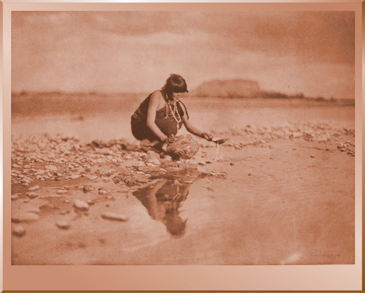 In the Gray Morning - San Ildefonso