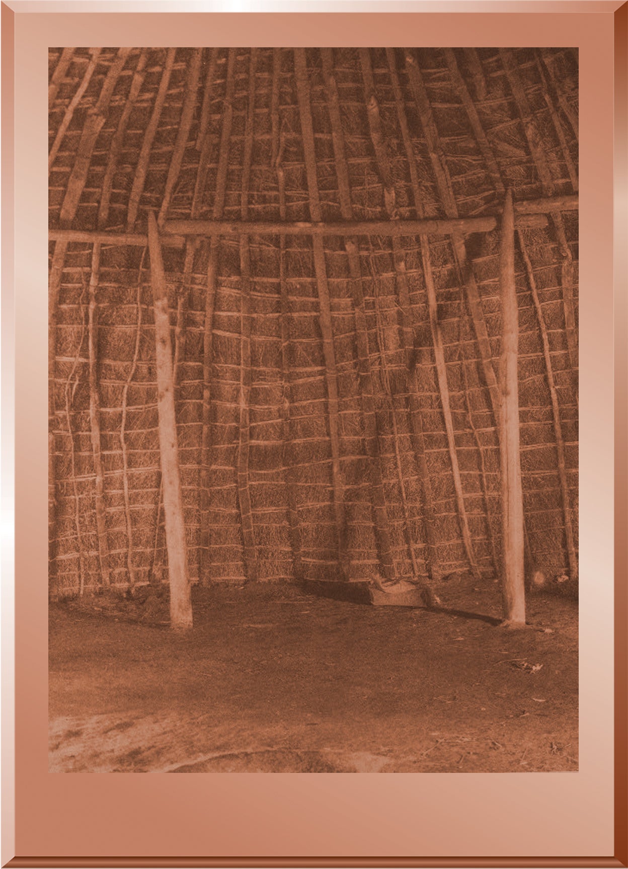 Interior of Wichita Grass House