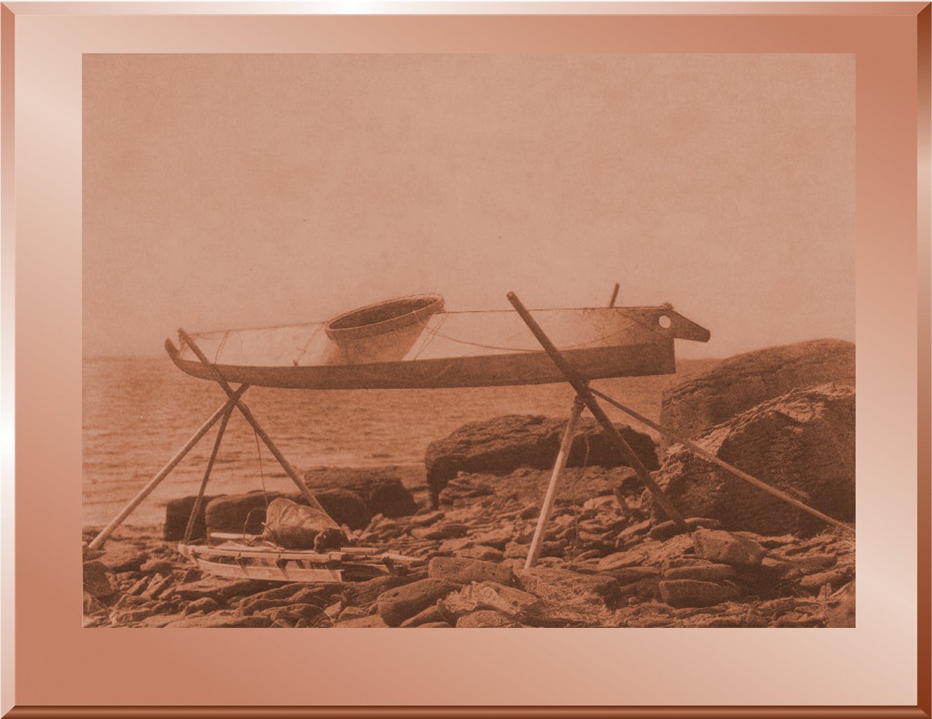 Kaiak on Rack - Nunivak