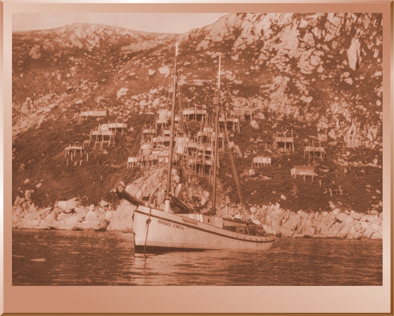 King Island Village from the Sea