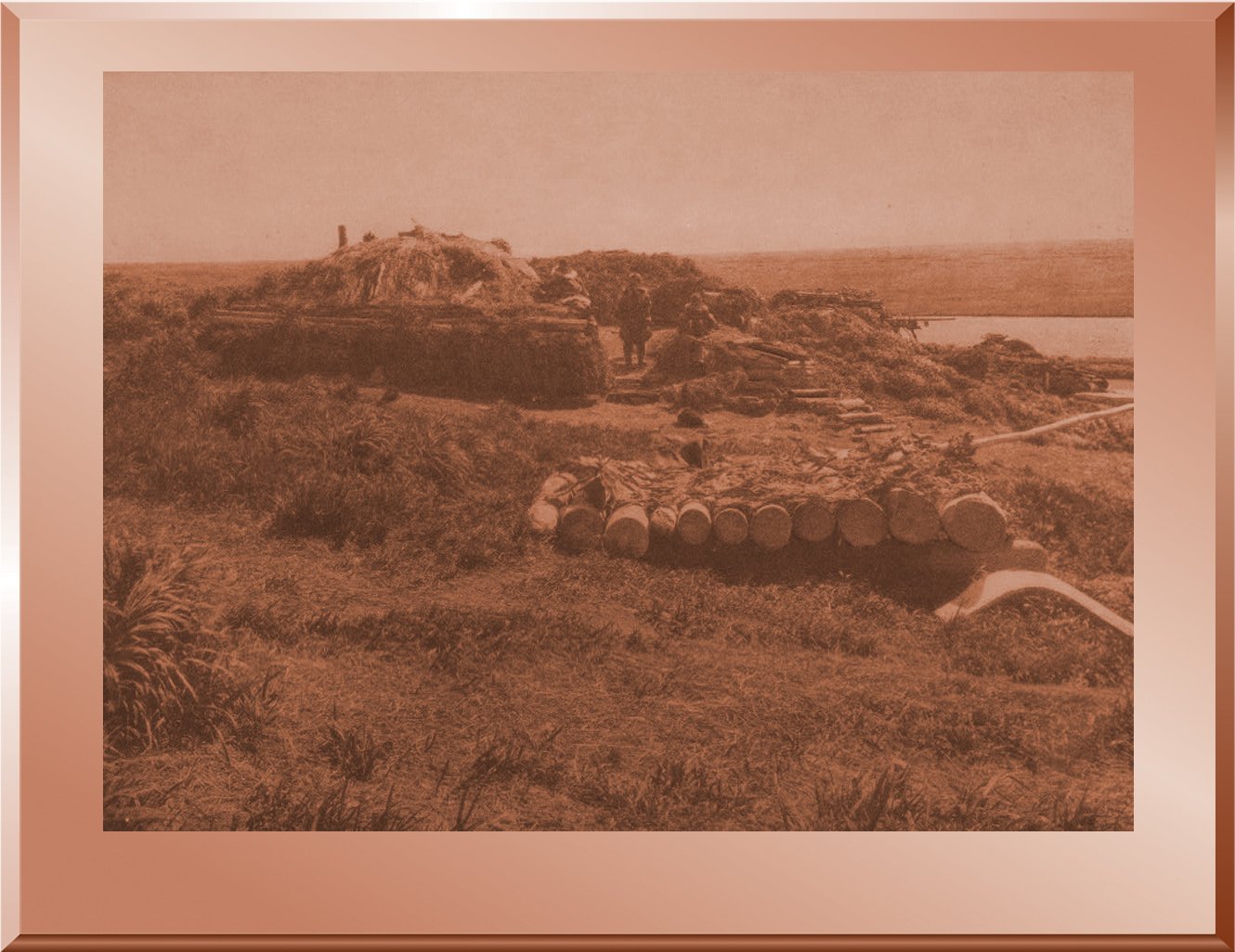 Mihkoyak, Men's House at Winter Camp - Nunivak