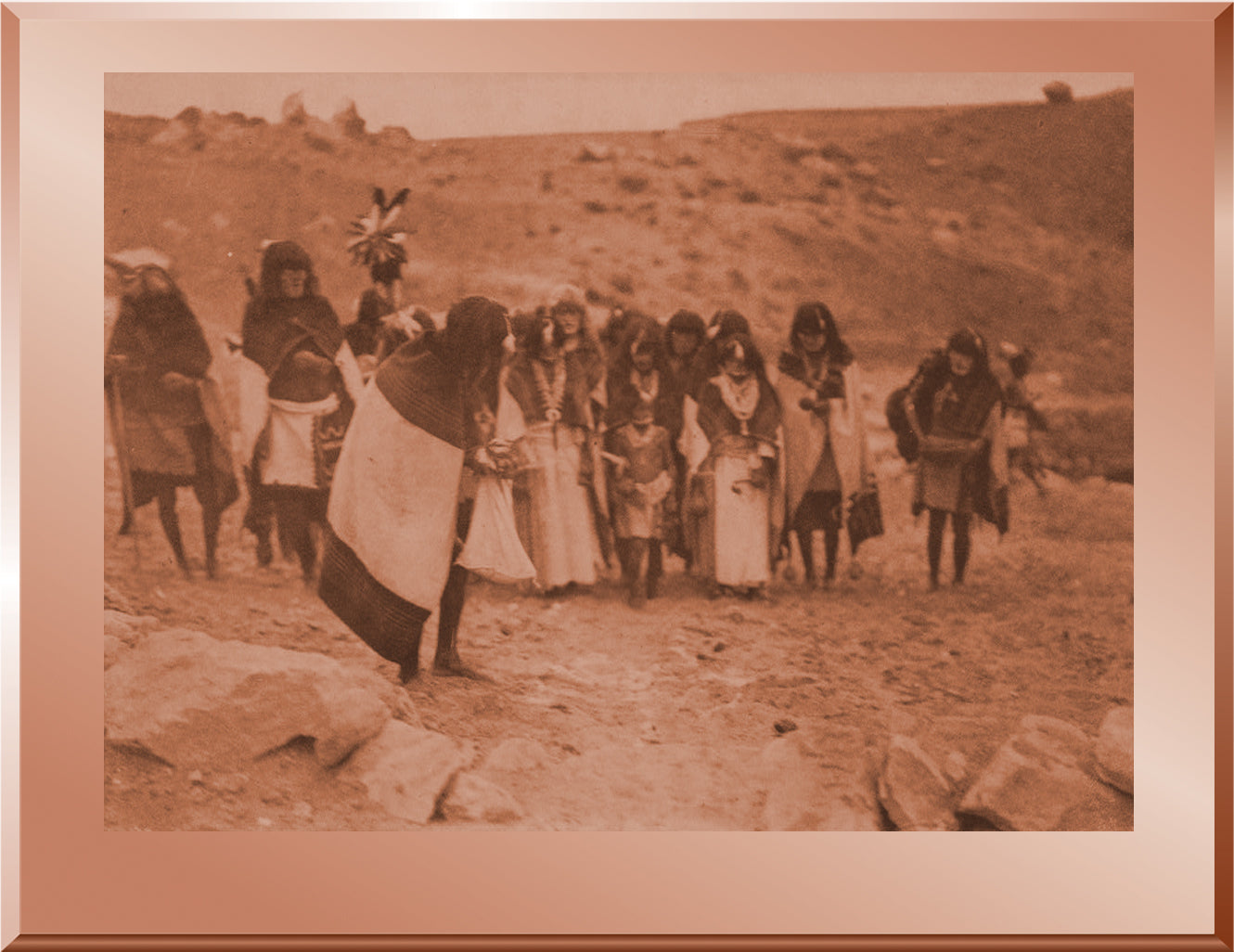 Offering Sacred Meal, Mishongnovi Flute Dance