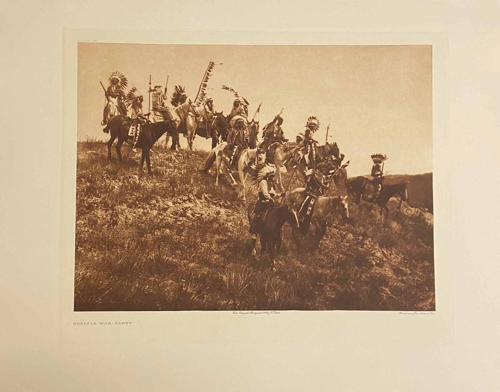 Ogalala War Party - Teton Sioux