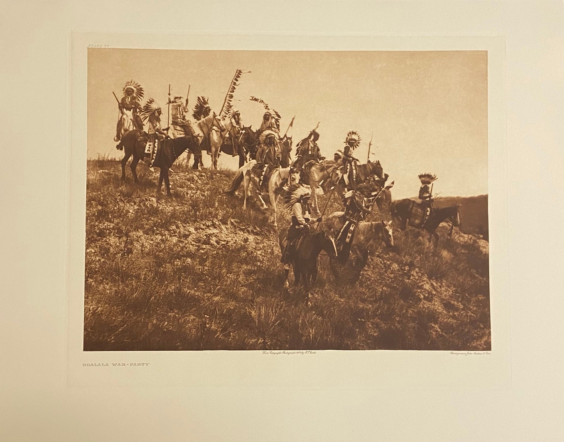 Ogalala War Party - Teton Sioux