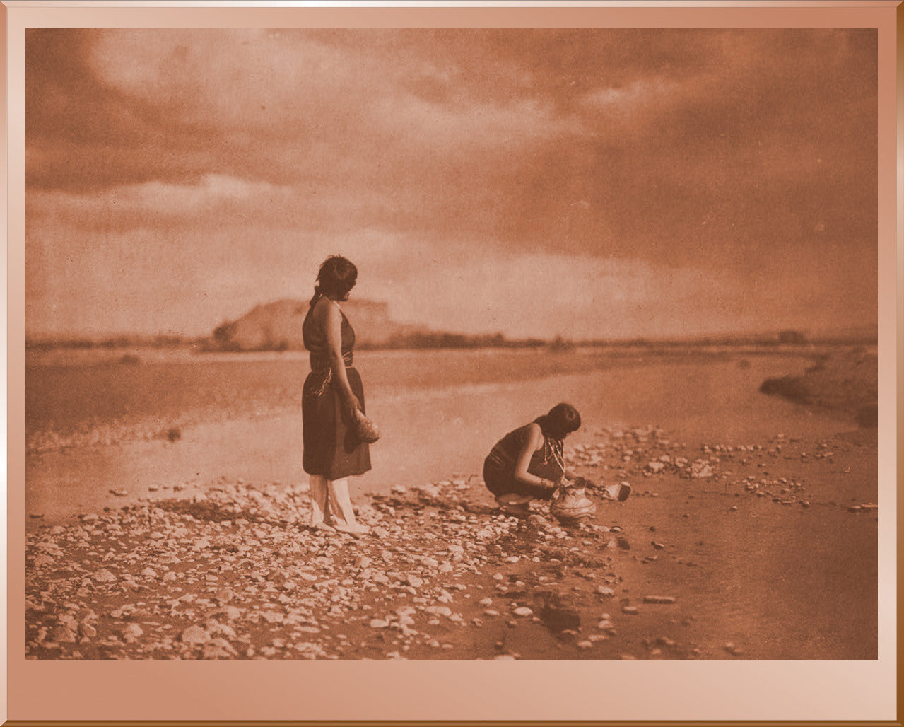 On the Rio Grande - San Idelfonso