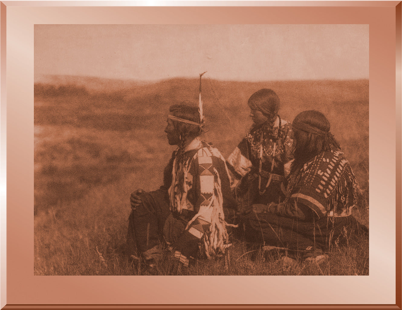 Overlooking the Camp - Piegan