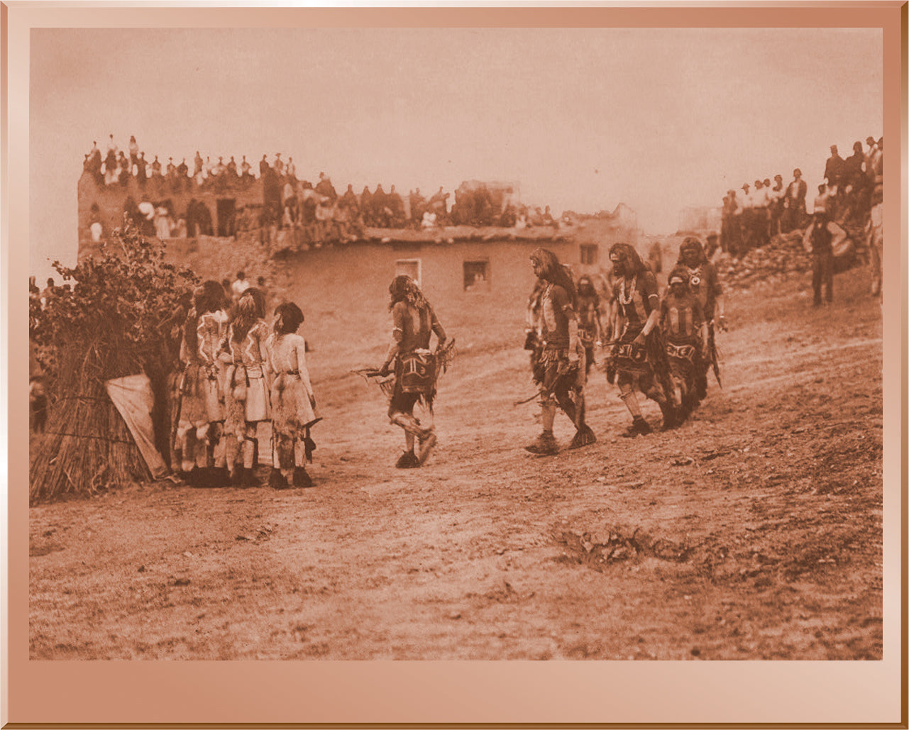 Snake Dancers Entering the Plaza