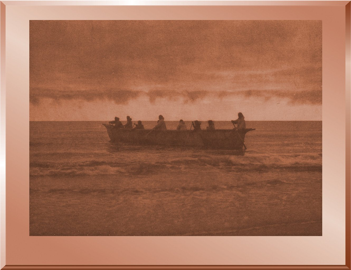 Start of Whale Hunt - Cape Prince of Wales