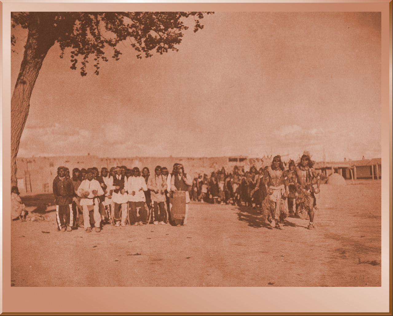 Tablita Dancers and Singers - San Ildefonso