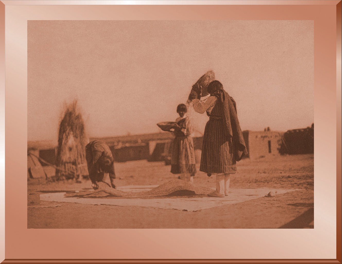 Winnowing Wheat - San Juan