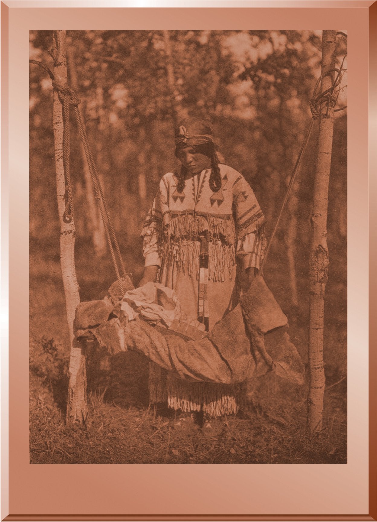 Woman's Costume Baby Swing - Assiniboin