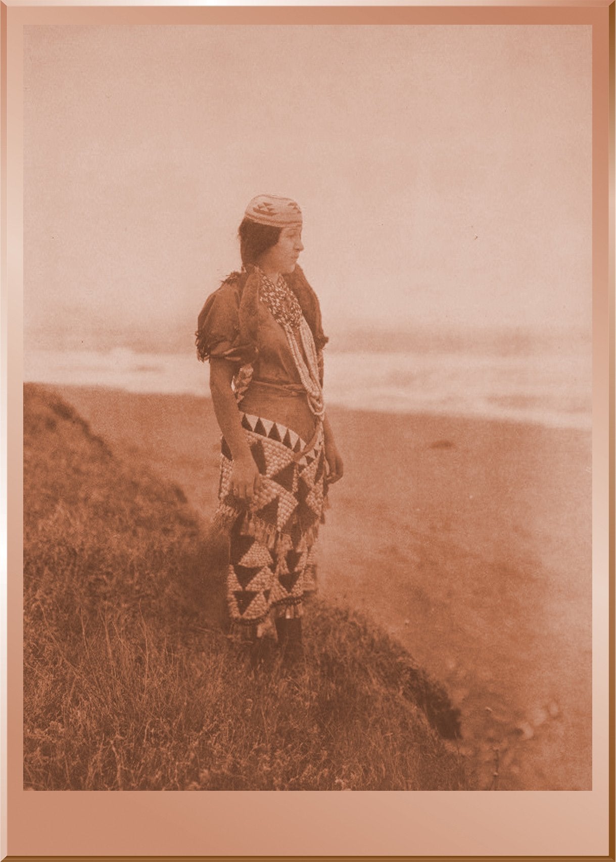 Woman's Primitive Dress - Tolowa