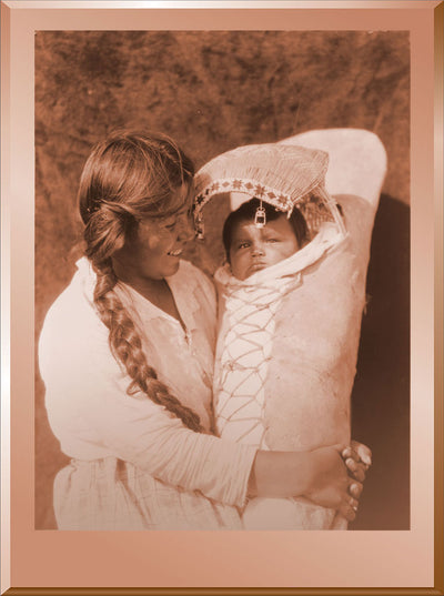 Achomawi Mother and Child